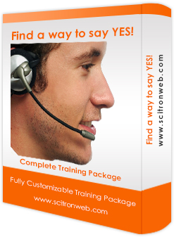 Telephone customer service training for call center agents